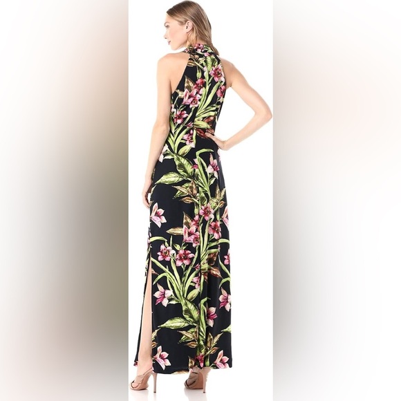 Rachel Roy Floral Print Halter Dress - Picture 4 of 11